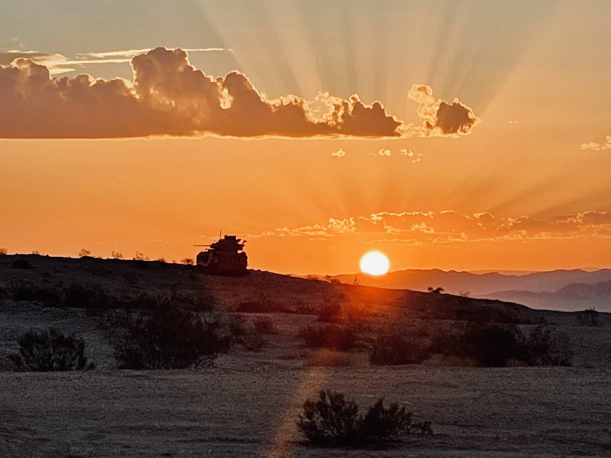 What do your mornings at work look like? I’d argue I have the best office in the Army. Join the team and find out for yourself! #BestInTheDesert #ComeToCobra #TrainTheForce <a href="/Cobra_NTC/">Cobra Team at NTC</a> <a href="/NTC_UPDATE/">Fort Irwin NTC</a> <a href="/Cobra03_NTC/">@Cobra03_NTC</a> <a href="/Bigtow3360/">Adam Latham</a> <a href="/DustyStetson95/">Patrick Stallings</a> <a href="/WeGettinItDone/">Jim</a> @NTCLead6