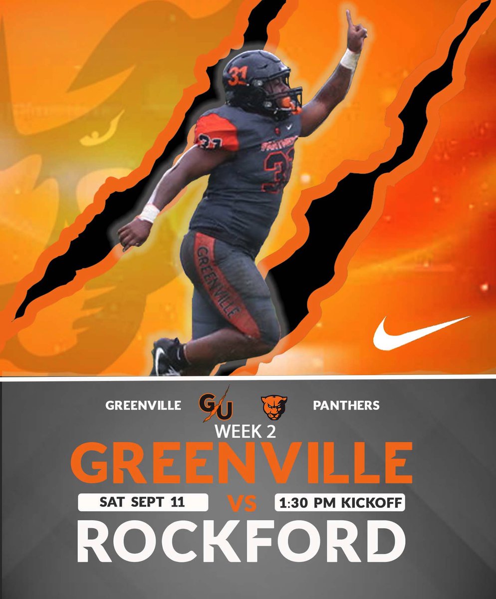 Embrace The Process🟠⚪️ Week 2 @ Rockford 🏈🐾 

#GUPanthersFootball #EMAPbrotherhood #Champion4Christ