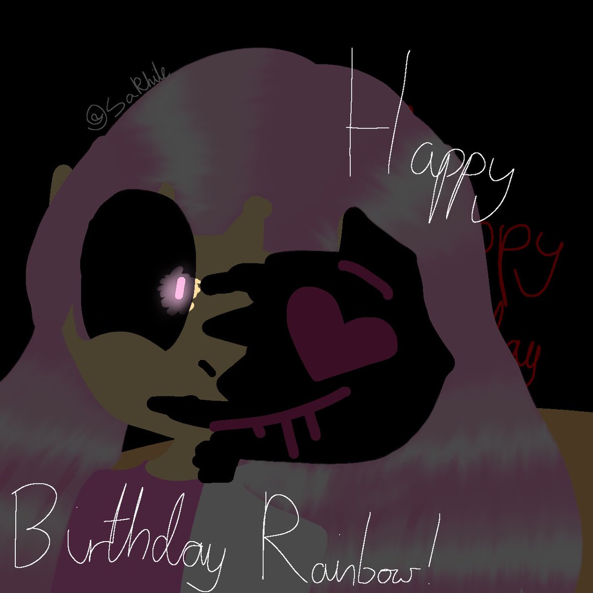AkabusiSakhile's tweet photo. Happy birthday rainbow queen π and happy 10th anniversary @ItsFunneh @RainbowsYT @DraconiteDragon @Lunar3clispe @GoldenGlare_ #krewreact3 #art https://t.co/4U4cx8cMqo