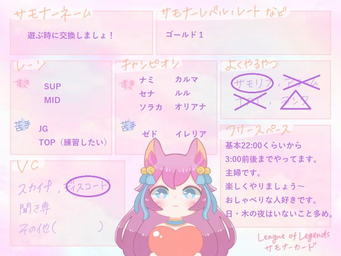 サモナーカードのtwitterイラスト検索結果