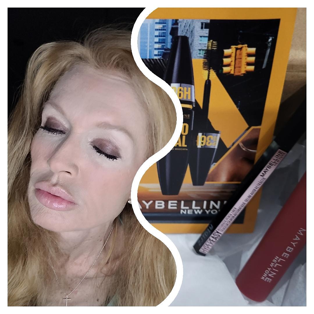Thank you! @influenster for my @Maybelline Voxbox in #lisalenor #Influenster #maybeshesbornwithitmaybeitsmaubelline. #blessed #loved #lisalenorallnaturalmodel #Influencer #modellife #actresslife #Maybellinecollasal36hrmascara #Maybelline