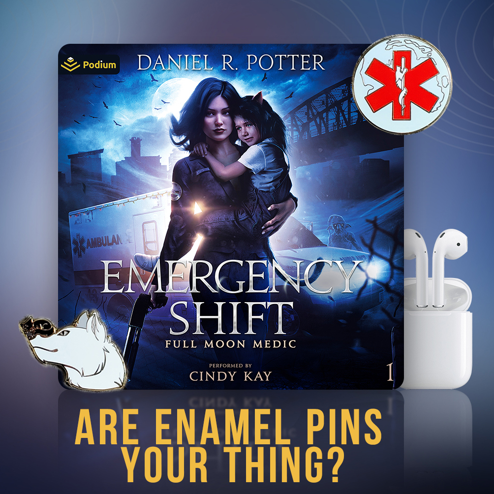 FallenKittenPro's tweet photo. Emergency Shift is coming to Audible and to celebrate @PodiumAudio and I are giving away prize packs including hardcovers and two hard enamel pins designed for the series! Please share!
https://t.co/MW4OLI30eM https://t.co/FpJPEfFBbc
