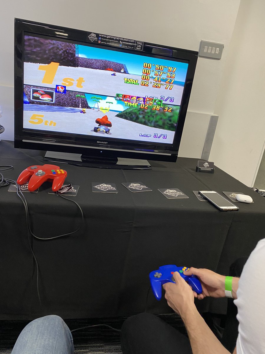 We love a bit of old school Mario Kart on the N64! <a href="/brightonseo/">brightonSEO</a> #RetroGaming #BrightonSEO