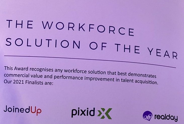 Pixid_Int's tweet photo. We're enjoying the @TALiNT_Partners #TalentTechStarAwards
Good look to all of the finalists and keeping our fingers crossed for our category 'workforce Solution of the Year'!

#TIARA2021 #Awards #recruitmenttech #PixidVMS #VMS #contingentworkforce https://t.co/xFy0uD0SiA