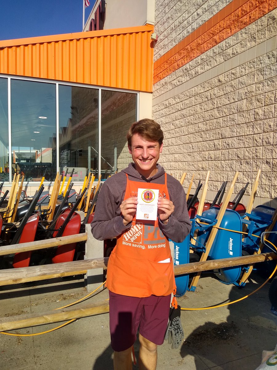 Luke celebrates One year today!!