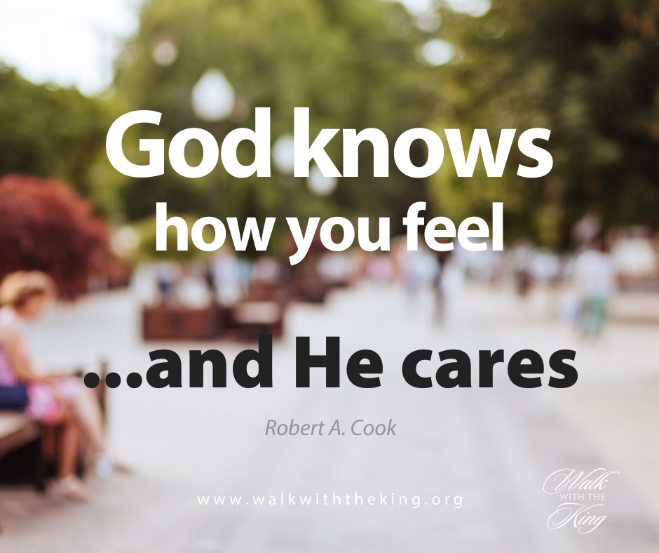WWTK_Ministry's tweet photo. "He knows and He cares, 'casting all your care upon Him, for He careth for you'. Well, somebody needed that I guess is why I said it."
Dr. Cook always seems to say just what we need to hear!
Broadcast 6929
#walkwiththeking #drcook #cares #godknows #putahandleonit https://t.co/LxkTyL7nFS