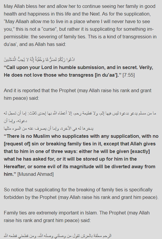 BakkahPubs's tweet photo. QUESTION: My mother -may Allah be pleased with her- at times loses her patience with my younger siblings &amp; says: "May Allah allow me to live in a place where I will never have to see you...” (What is the ruling on this?)

ANSWER by @1mmeducation: https://t.co/KMVHeftNWb https://t.co/qQJEaq5aqH
