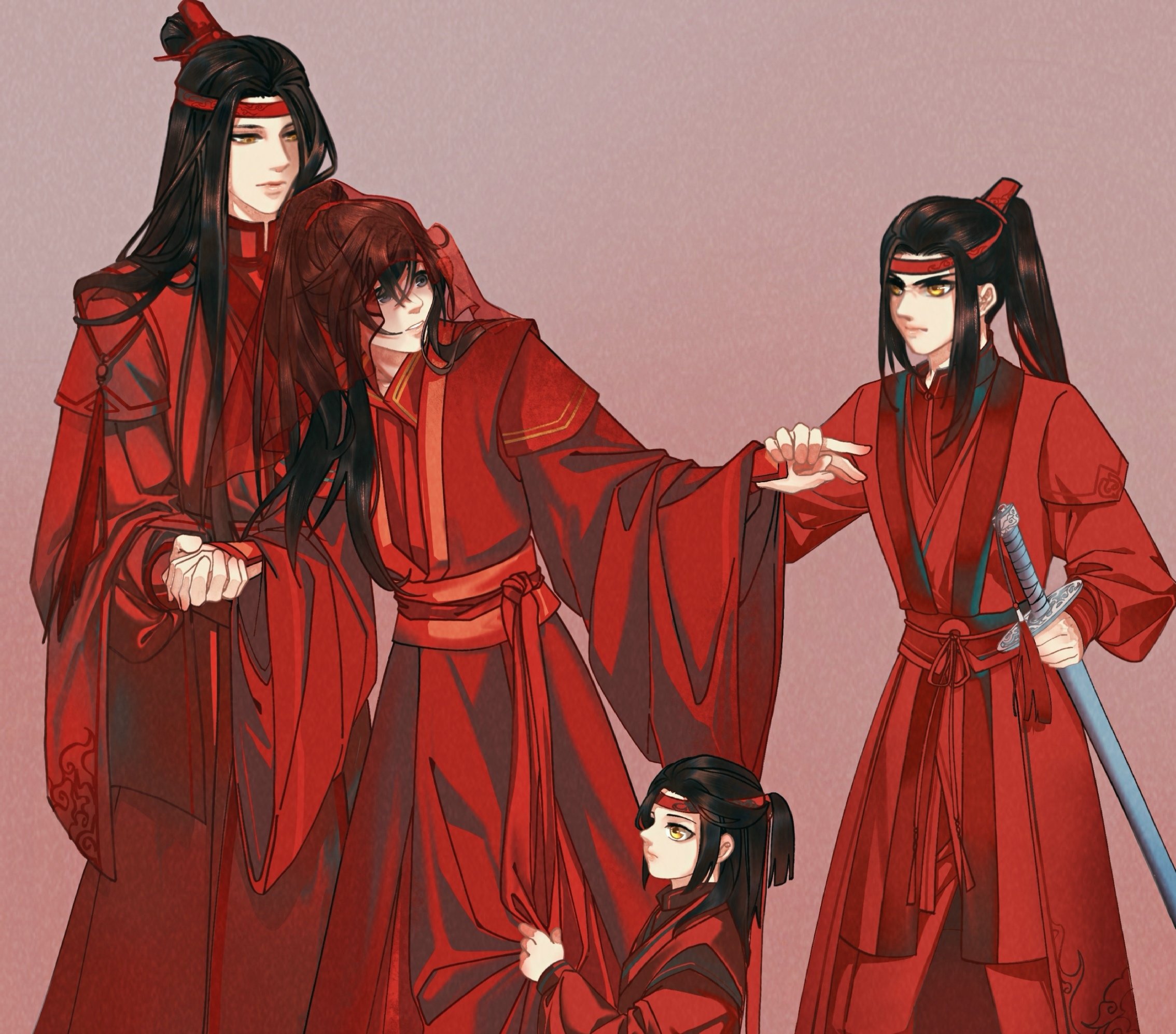☆完全受注生産 魔道祖師 複製原画 Gearous先生 描き下ろし