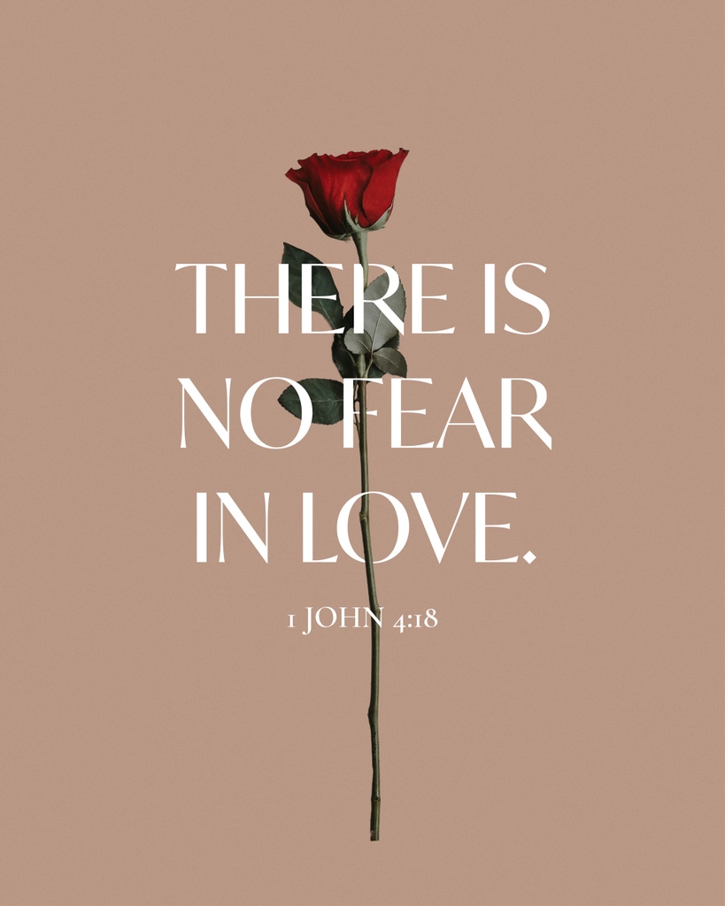 You can’t spell love with fear. The letters just don’t work.
Fear holds us back from giving our everything. That’s why true love isn’t possible from a place of fear.