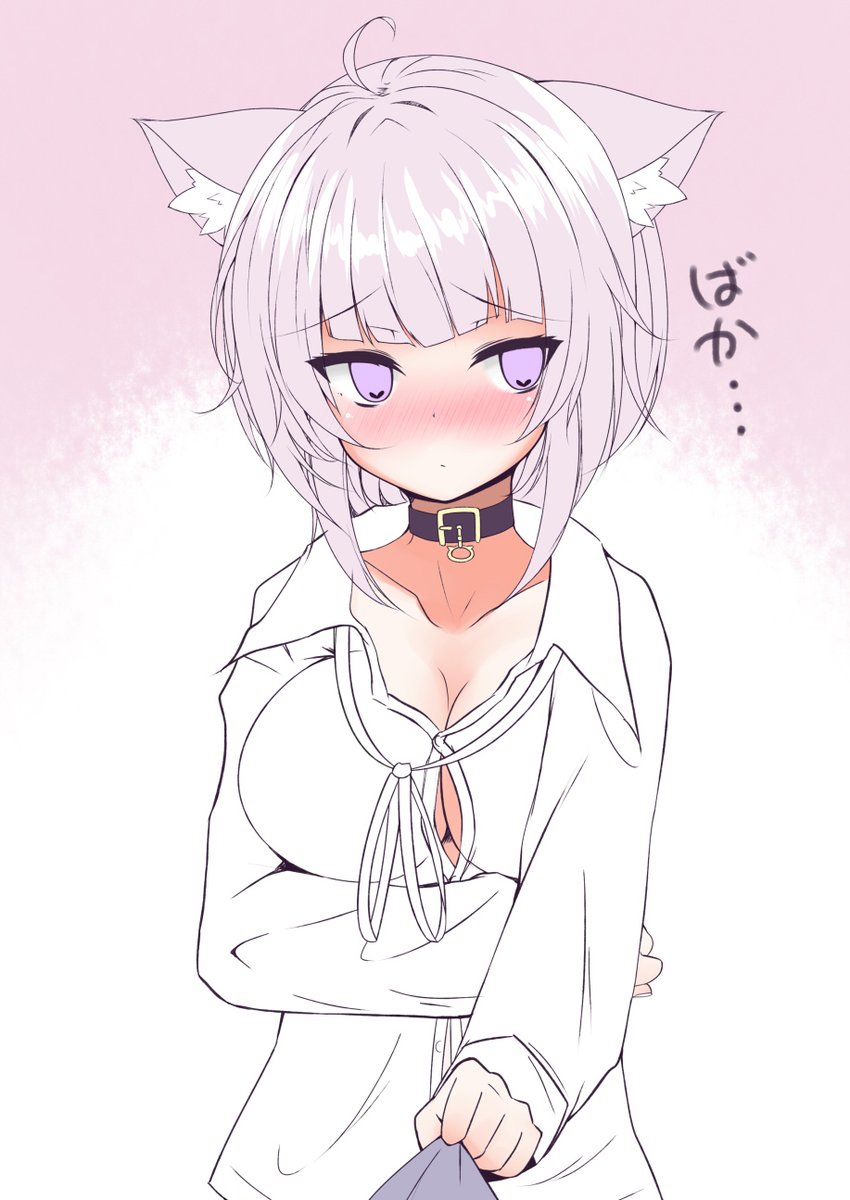 猫又おかゆ 「センキューフォーウォッチン 今回ラフからお絵描きチャレンジ並走させて頂きました・」|跋扈🍙fanbox&skeb公開中のイラスト