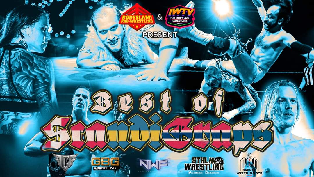 Nordic promotions in historic collaboration for <a href="/indiewrestling/">IWTV</a> makes me happy

I've been pushing for a supershow since I started covering #ScandiGraps &amp; #NordicWrestling and this is 1 step closer!

<a href="/BodyslamProWres/">BODYSLAM Wrestling</a>
<a href="/swe_prowrestlin/">Svensk wrestling</a>
<a href="/SthlmWrestling/">STHLM Wrestling</a>
<a href="/GBGWrestling/">GBG Wrestling</a>
<a href="/fcfwrestling/">FCF Wrestling</a>
NWF