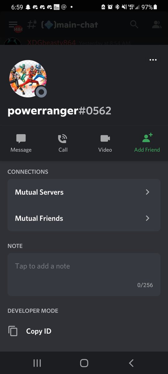 dyserved's tweet image. Be sure yall keep an eye out for powerranger#0562 aka XGN JOURNEY aka warpath4864. He is a pedophile that has hit on many underage boys in the clan scene. He's fucking weird and a disgusting waste of oxygen. He has been kicked out of like 6 clans for it so he swapped accounts.