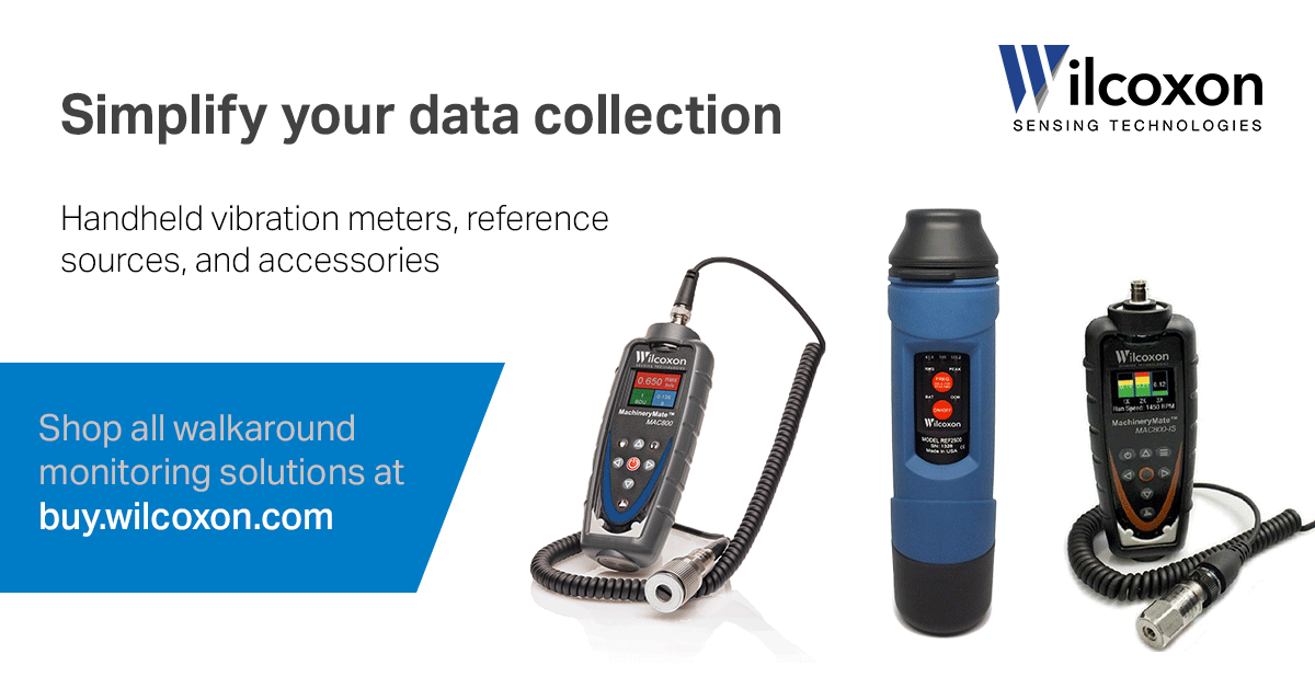 WilcoxonSensing's tweet photo. Our handheld meters help you collect and analyze vibration data in the field, making it simple to monitor your critical machines. Shop here: https://t.co/qNG4RSo36p https://t.co/4xjumDXAdY