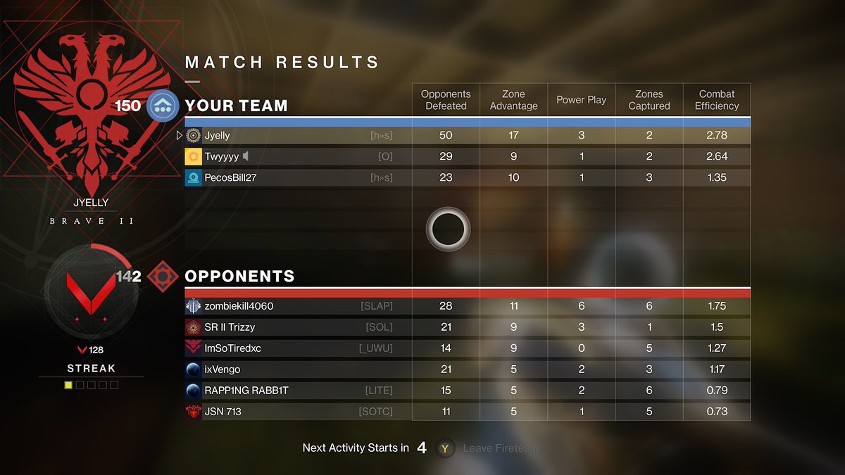 A memorable game of Control on Dead Cliffs. Our team bailed early and we finished 3v6 🤙 @twyekd @Lasthope_27