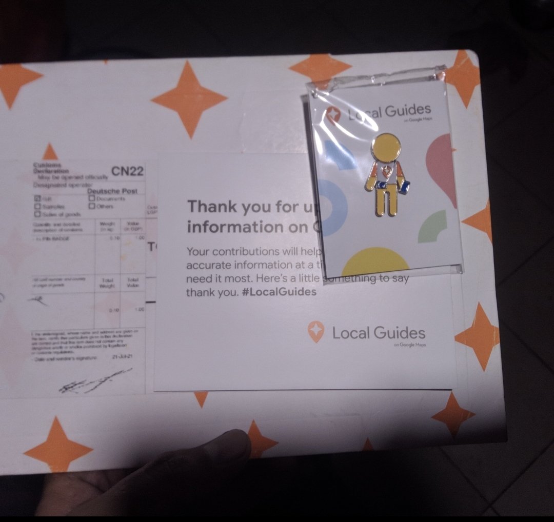 KBMLocalGuides's tweet image. Local guides pin .A special reward from @localguides 

#LocalGuides #IndonesiaLocalGuides

📷 : Ali Fauzan