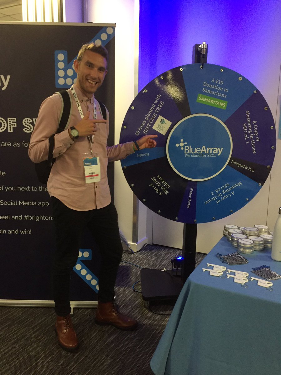 #swagwheel #BrightonSEO 😀