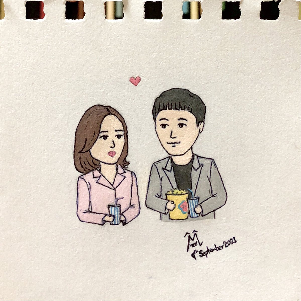 GomGom’s 1st date🧸💛🎨

#HospitalPlaylist2 #fanart #곰곰 
#dramafanart #kdramafanart
#KimDaeMyung #AhnEunJin #안은진 
#김대명 #슬기로운의사생활2 
#석형민하