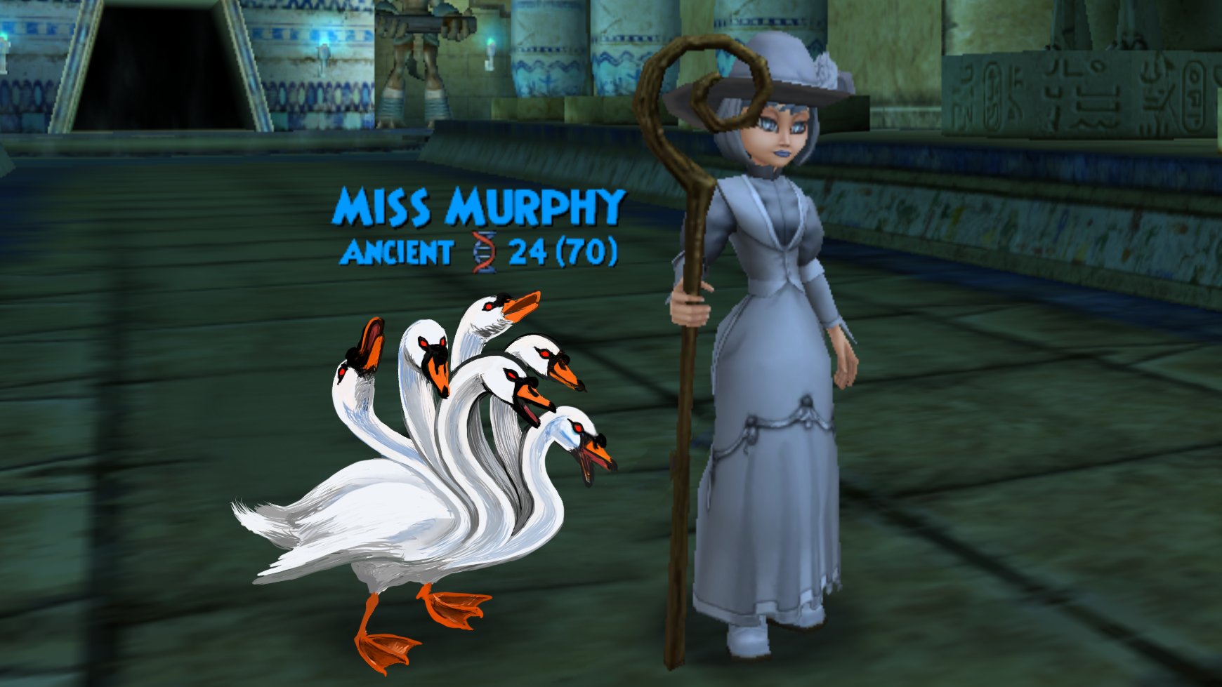 ant on Twitter: "pet idea: six head swan #wizard101  https://t.co/sunydqqYfr" / Twitter