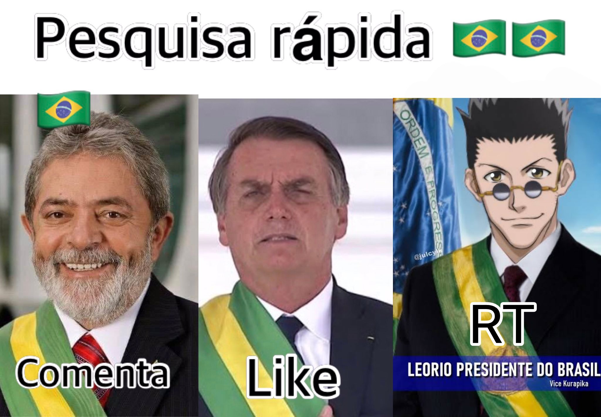 H U N T E R X P O S T I N G: Leorio para Presidente