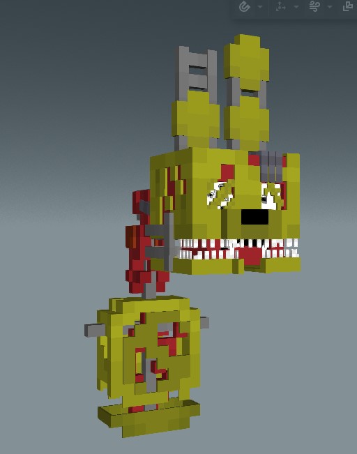 Pizza Springtrap (credits go to RealTheEndCrafter & Scrappyboi