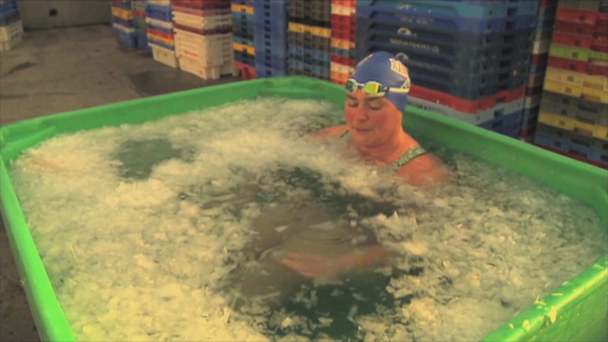 RTENationwide's tweet photo. We get some sea swimming safety advice from a Kerry woman who has swum in 0 degrees across the Bering Strait from Russia to the United States! Hear Nuala Moore's incredible story @numoorepain on #RTENationwide tonight, Friday 10th September @RTEOne 7pm RTE+1 8pm @kerryhour RT https://t.co/nvS3yWoD2L