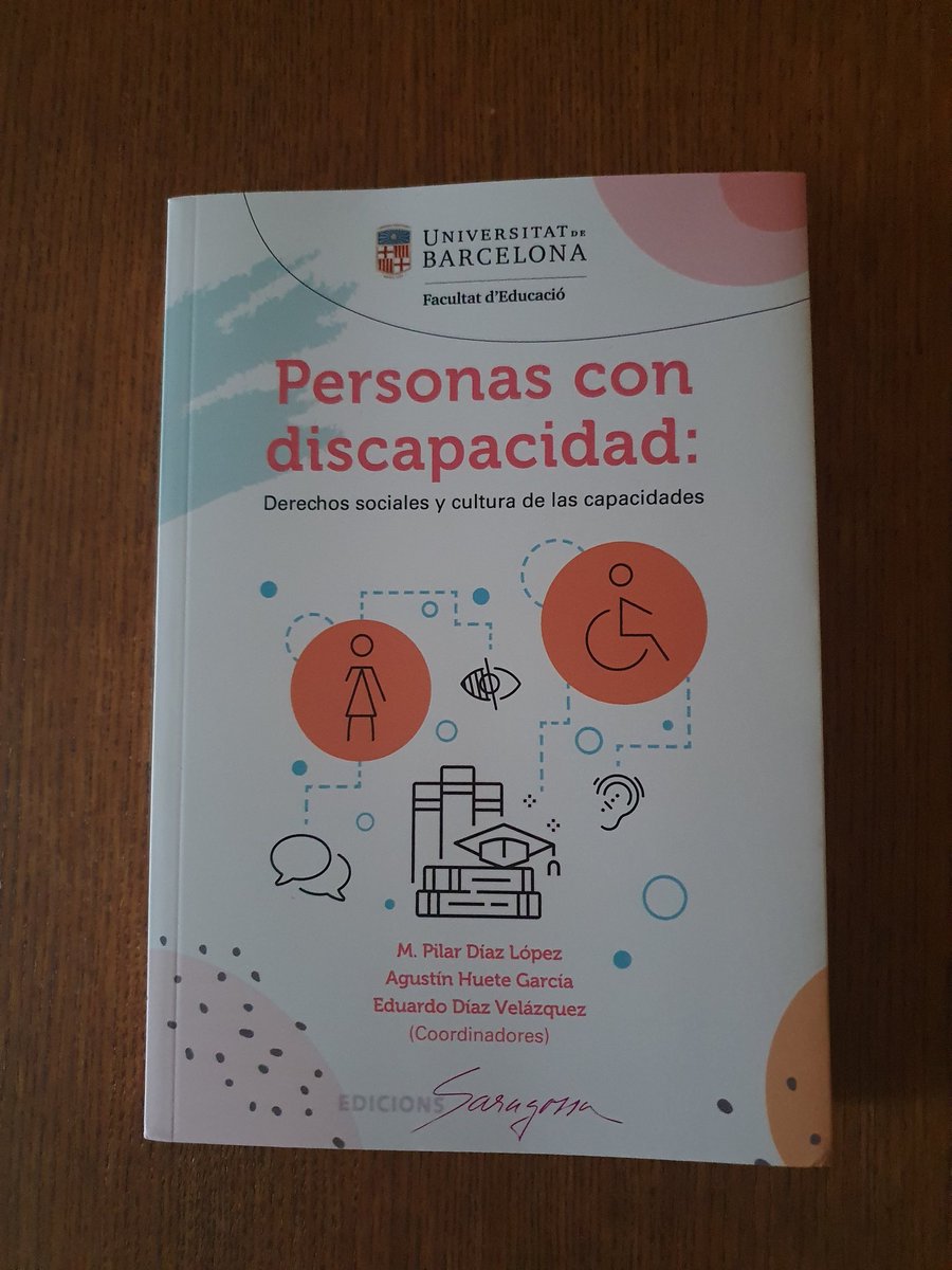 Ja tinc a les meves mans el llibre de postgrau <a href="/ubdiscapacidad/">@UBDiscapacidad</a> ideal rellegir i recordar l'estudiat durant aquest últim any
