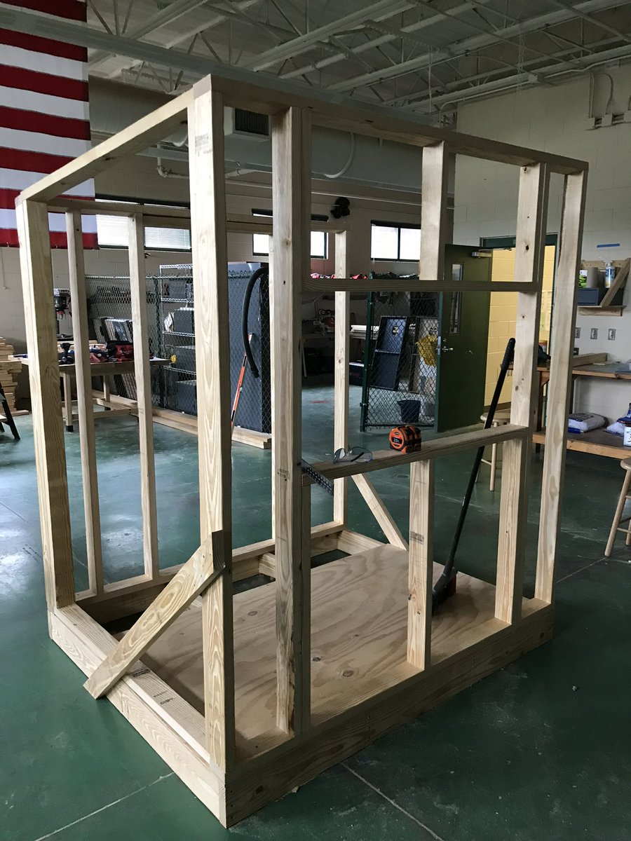 OCSD CTE (@cteocsd) on Twitter photo Students in the Choctaw HS carpentry program are learning how to build structures according to code by building hunting blinds. Building walls with window and door teaches students code requirements for residential structures! Way to go Mr Hoyt! #myCTEworks <a href="/mdchambers25/">Marcus Chambers- Superintendent of Schools</a> Students in the Choctaw HS carpentry program are learning how to build structures according to code by building hunting blinds. Building walls with window and door teaches students code requirements for residential structures! Way to go Mr Hoyt! #myCTEworks <a href="/mdchambers25/">Marcus Chambers- Superintendent of Schools</a>
