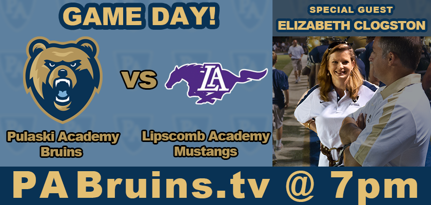 PA_LiveTV's tweet image. It's game day!!  We'll be live from Nashville as the Lipscomb Mustangs host the #PABruins.  Join us for all the action at 6:50 PM.  If your at the game, you can listen live on 91.3 FM.  #PAcompete