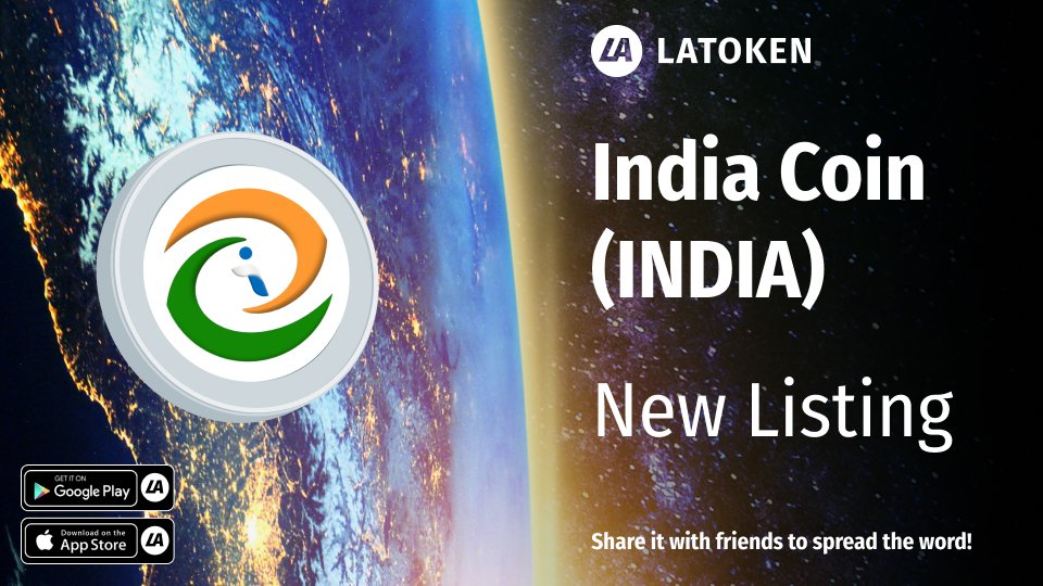 $INDIA/USDT is now trading on LATOKEN

India Coin wants to resolve common issues that an average Indian faces in dealing with crypto. The project strives to educate people about crypto and also guide them to better investment solutions.

Learn more:  latoken.com/exchange/INDIA…
