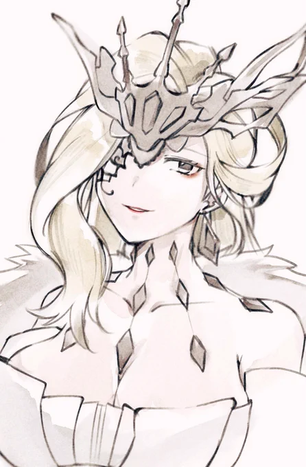 淑女らくがき!絵の描き方忘れた…🤔 