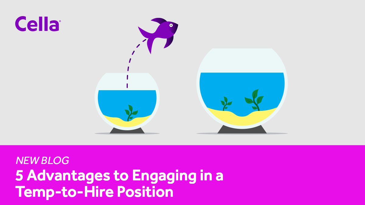 CellaServices's tweet photo. Seeking a new marketing or creative gig? Check out this post on the advantages of pursuing a temp-to-hire position. #cella #puttingpassiontowork
https://t.co/3l9XMAnFhn https://t.co/rT9IXtcdGj