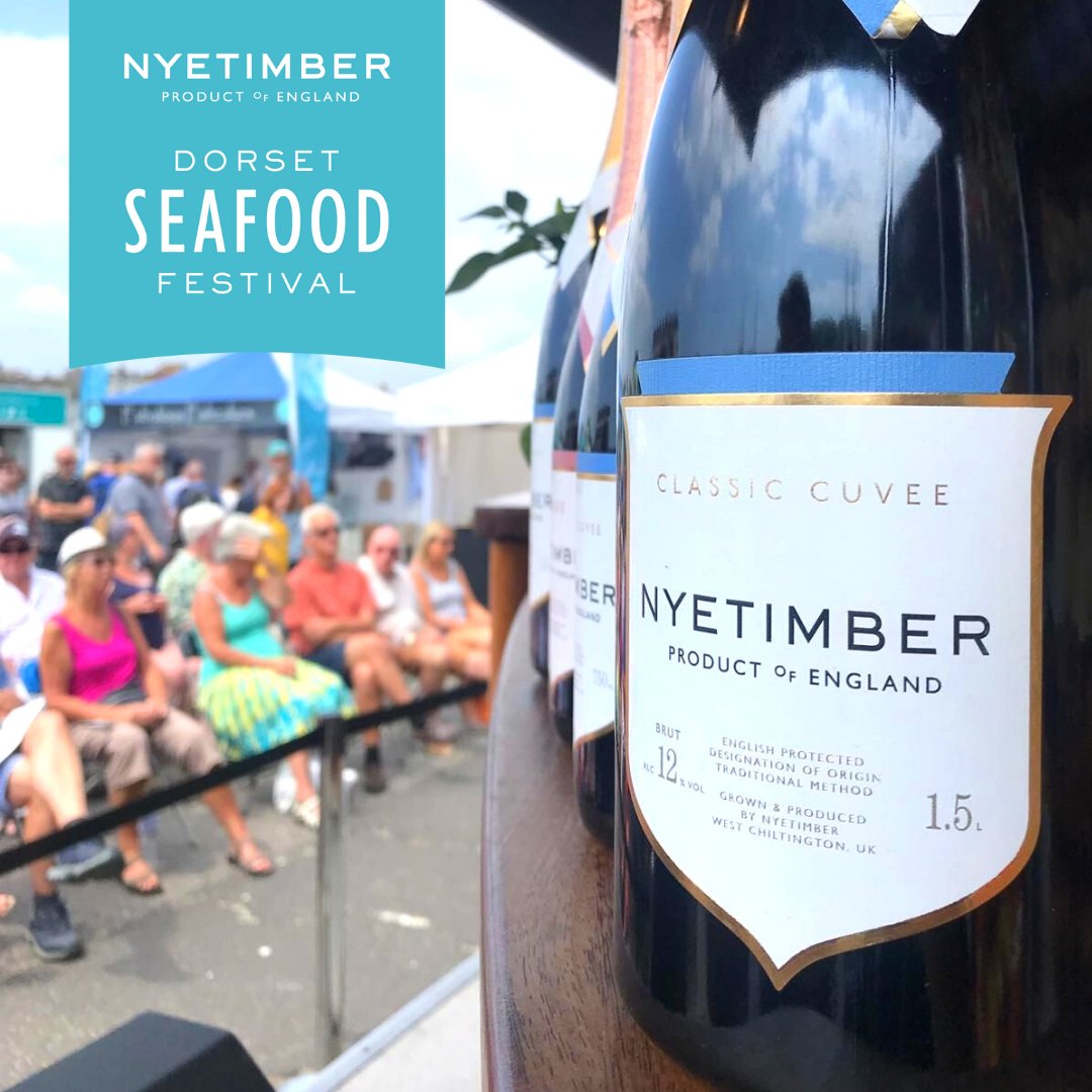 DorsetSeafood's tweet photo. Who is looking forward to a glass or two of @Nyetimber Not long to wait now! #ndsf2021 #MadeGlorious https://t.co/fSNmM4LSuP