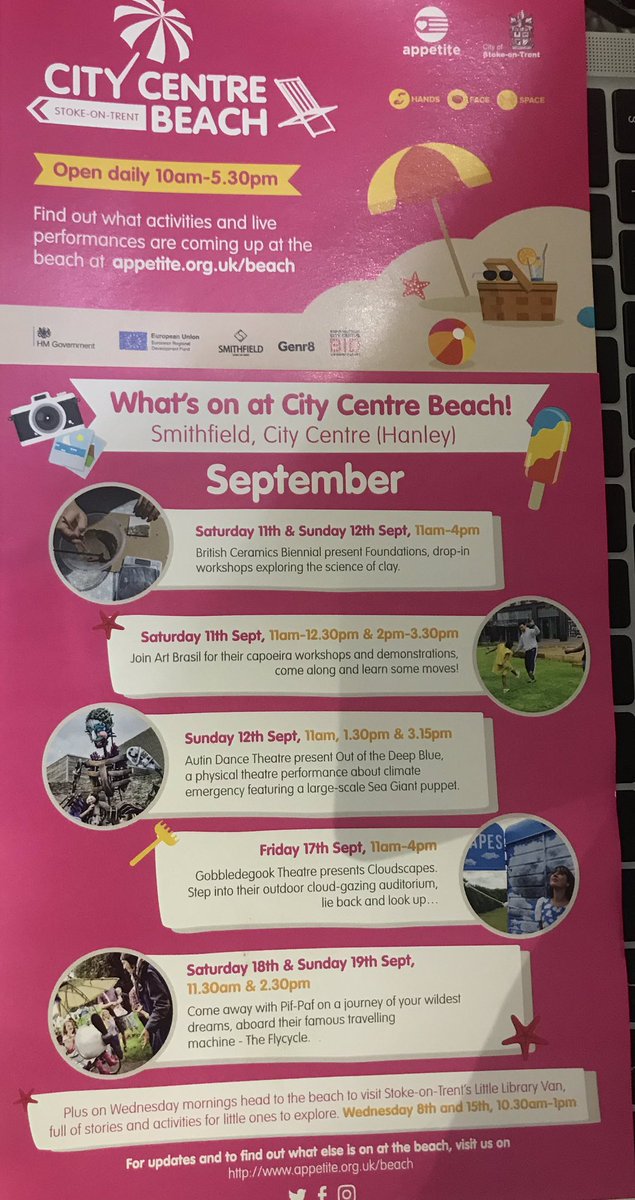 CoachmakersSOT's tweet photo. There are a few events this weekend at the Beach Up ‘Anley Duck. Why not pop up then enjoy a pint in our Alfresco Area ;) https://t.co/8JecJHHltx