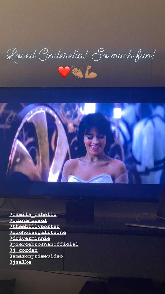 CamilaCabelloBR's tweet photo. .@priyankachopra publicou no Instagram story: “Amei Cinderella! Tão divertido ❤️👏🏽💪🏽” https://t.co/0eIQqk5wl1