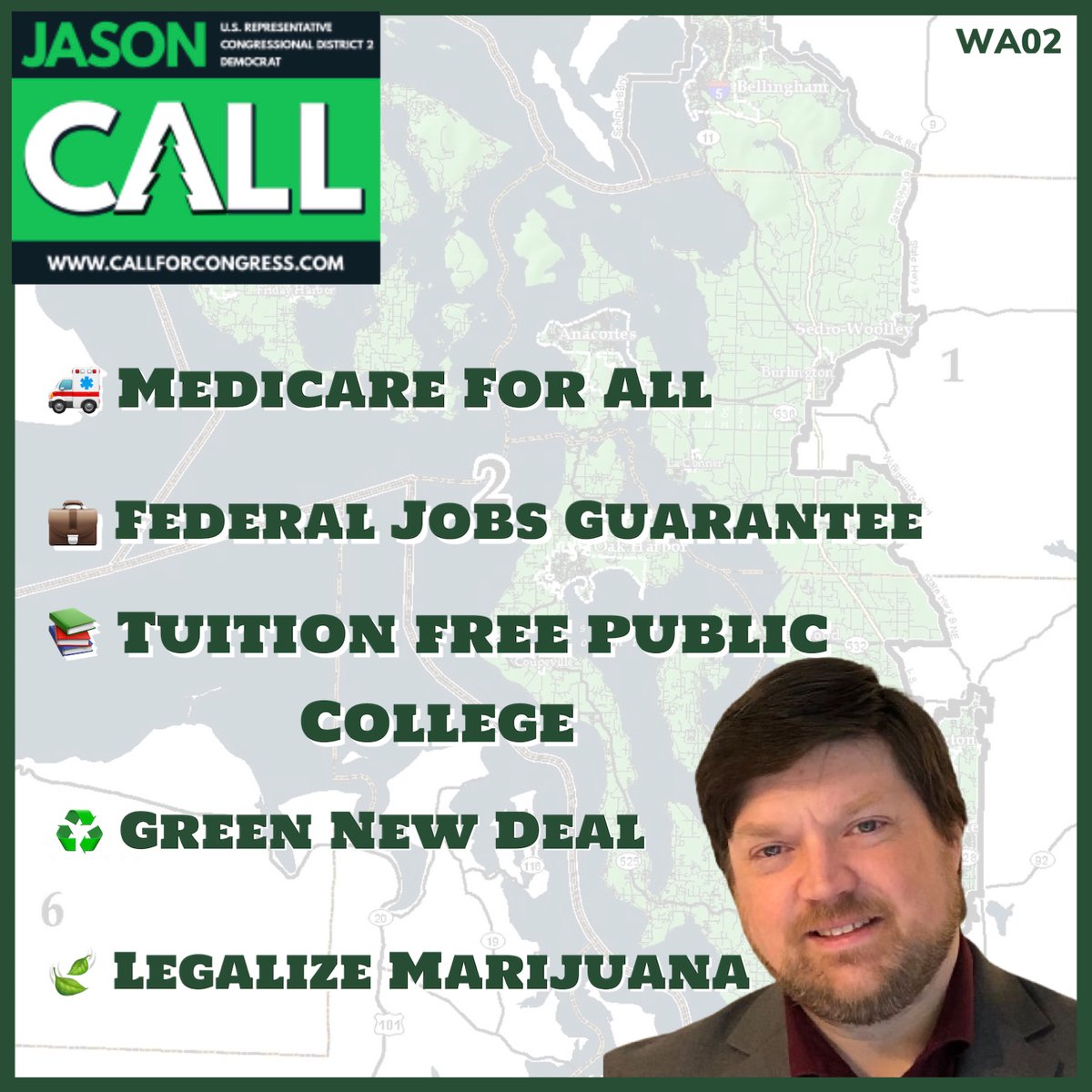 mettaCA's tweet photo. Do you know about Jason Call yet? @CallForCongress
He is a progressive running for US House - Washington 02. He is running against corporate owned Rick Larson.
https://t.co/tLdfQDmLpJ
#CallOnJason https://t.co/t6AE4LQJ3L