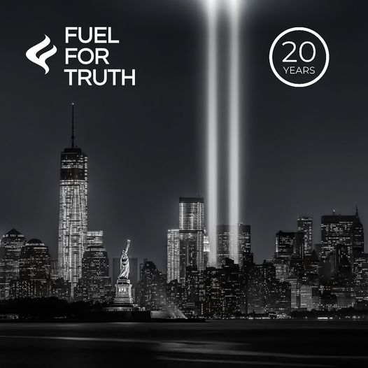 FuelForTruth's tweet photo. How do you give meaning to tragedy? You find purpose in the pain and choose to do good.

Visit https://t.co/jVBgfxZTvH to learn how our organization was born out of the tragic events of 9/11.

#September11 #NeverForget https://t.co/xq7tkYRUi1