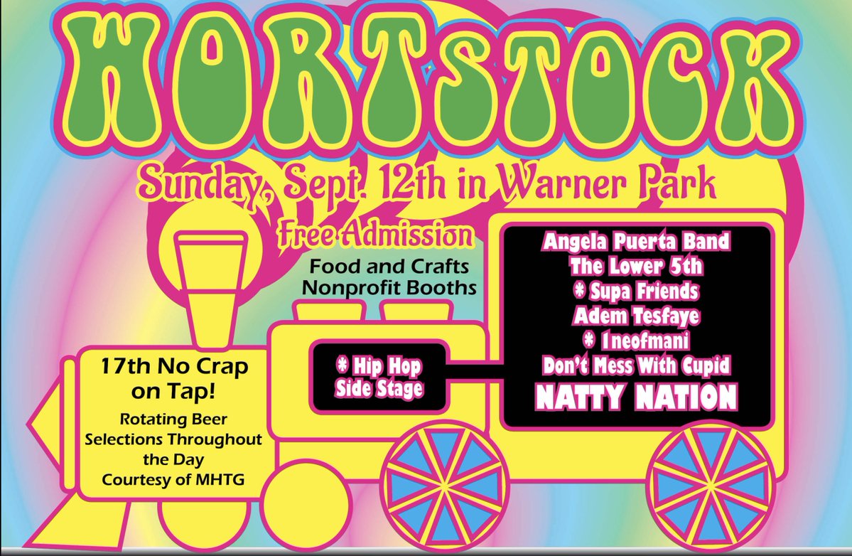 We’re excited to announce that <a href="/NattyNation/">Natty Nation</a>  will be our new headliner for WORTstock this coming Sunday! Madison’s favorite reggae band will be taking the stage at 5:50 at Warner Park.