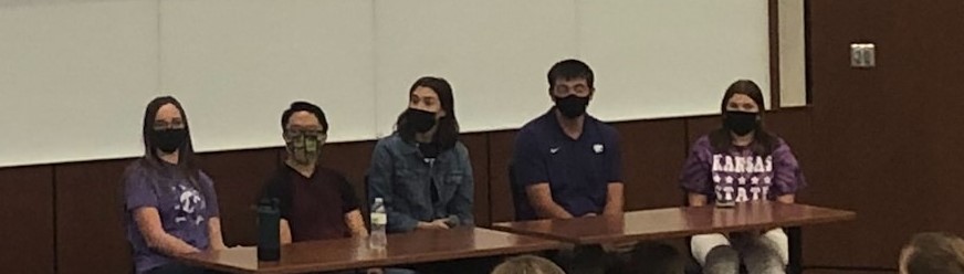 KStateAcc's tweet photo. Thanks to our outstanding experienced student panel for speaking with our new Accounting majors last night at Accounting Orientation! We appreciate you: Haley Peterson Mark Estares Catherine Brown Danny Erickson Sarah Meenen

#GoCats #KStateAccounting https://t.co/WIfYam1xPZ