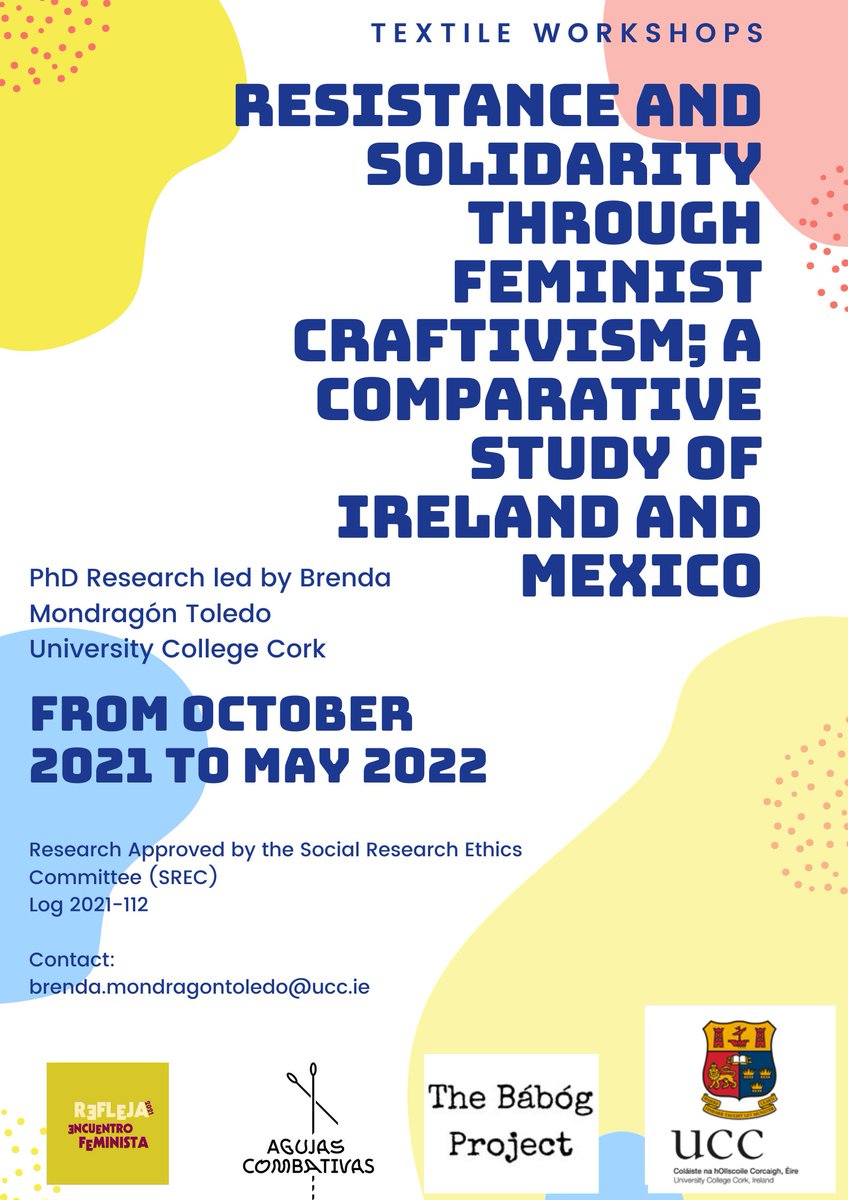 Do you like embroidering, stitching, knitting?
 
Would you be interested in joining a research project that links textile practices with conversations on everyday misogyny, gender-based violence, and patriarchy?