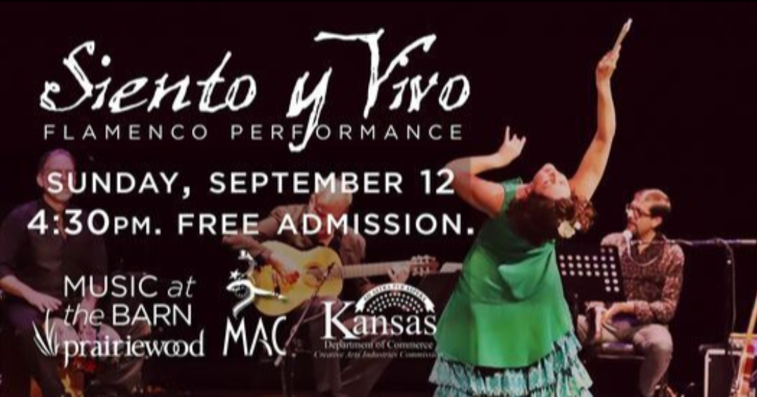 kstatespanish's tweet photo. Flamenco in Manhattan, KS? Free admission? Sí, por favor!
Sunday 9/12 at 4:30pm, Prairiewood -- I bet you'll find some #KStateSpanish Professors there! 💃 🇪🇸 🍷
https://t.co/lILNy8esnq https://t.co/kkKDPtIzrk