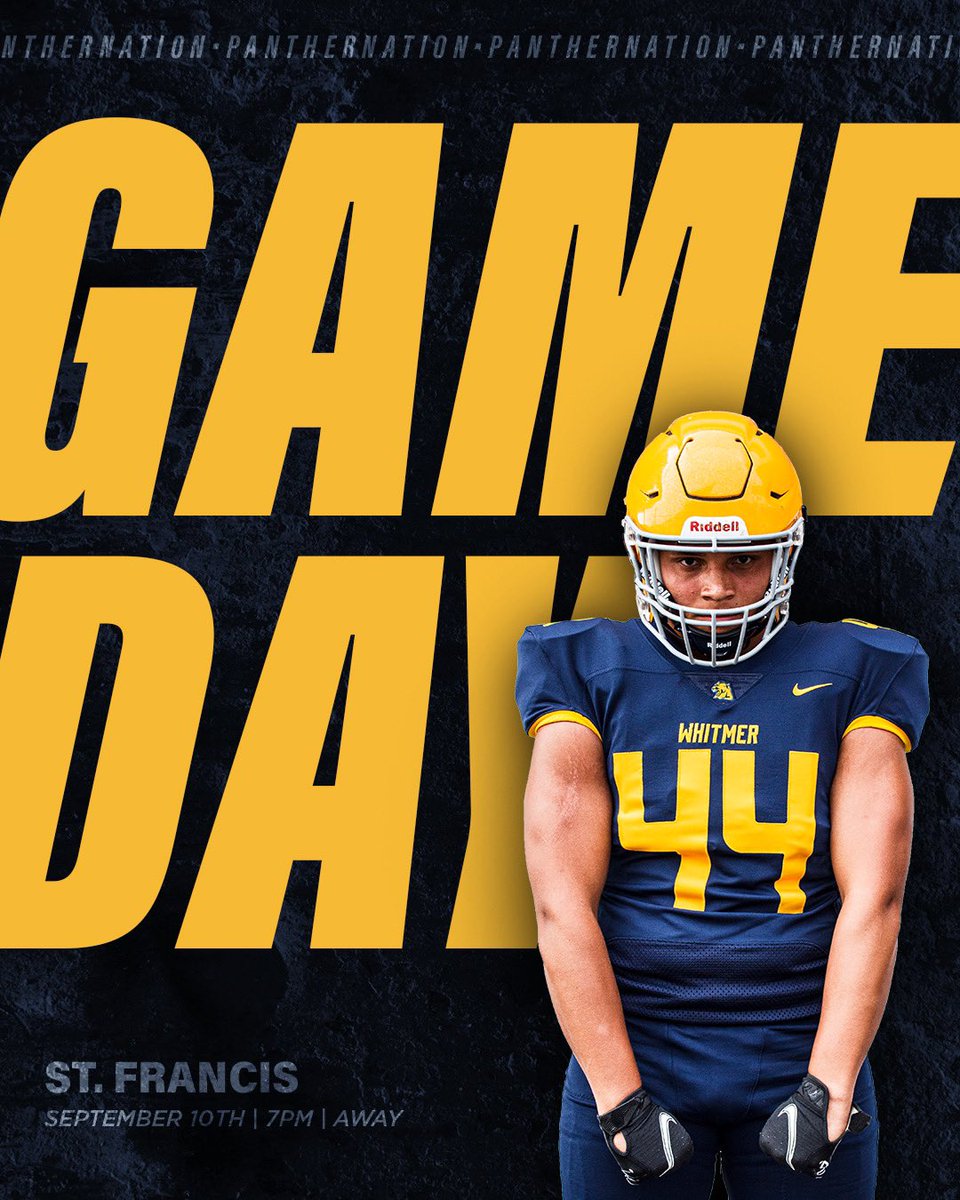 ToledoWhitmerFB's tweet photo. #whitmerfootball #panthernation #week4 https://t.co/KuMWxZiH2t
