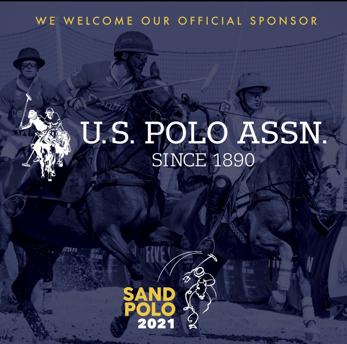 We’re excited to announce <a href="/uspoloassn/">U.S. Polo Assn.</a> as our Official Apparel Partner for The British Beach Polo Championships 2021! 🐎

The official brand of the United States Polo Association (USPA), is known for its authentic heritage, sport-inspired and classic Americana style.