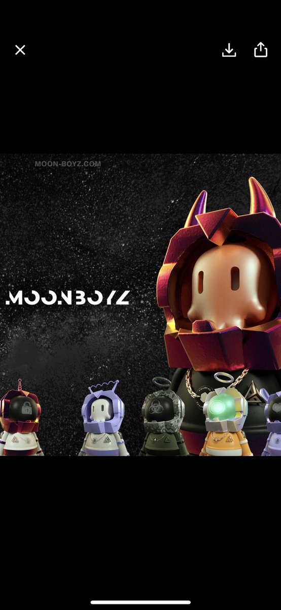 nicohosk's tweet photo. @The_Moon_Boyz NFT have reached a point where they need to evolve to the next thing and this is it !!
3D design with a intergalactic aesthetic #mbz #Moonboyz https://t.co/U5Mxij6itB