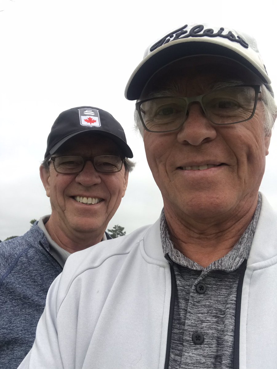 Rick Lang and I are at the Mayors Mulligan putting challenge at Chappels. We are challenging all curlers to come and beat us! #TbaytelPuttingChallenge #BeatMyPutt