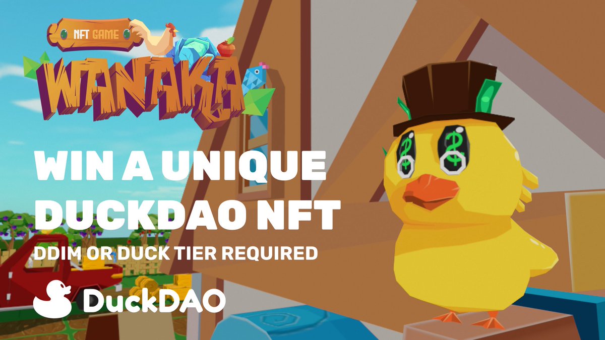 #6 But wait! It’s not over! 

We are celebrating our birthday with our friends at <a href="/Wanaka_Farm/">Wanaka Farm</a>! They are now ecstatic to offer 80 collector’s DuckDAO NFTs to you. 🐥🐥🐥

If you have a DDIM or Duck tier, follow this link to join the event: forms.gle/HQa64ktoDLjcpe…