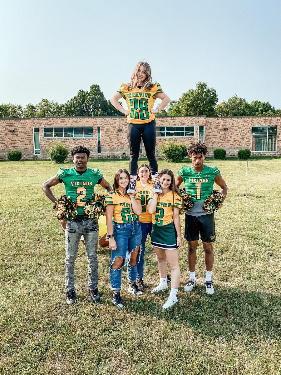 Be sure to come out and support your Parkview Vikings as we take on Camdenton for our first home football game of the season! Game starts at 7:00 pm and tailgate party starts at 5:30 pm!! BE there and #beparkview <a href="/ParkviewVikings/">Parkview Football</a> <a href="/PHSCheerSPS/">PHS Cheer</a>