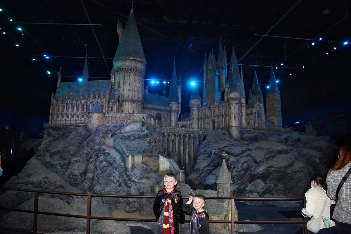 L90Steph's tweet photo. @wbtourlondon Daniel &amp; his little brother Oliver couldn't have enjoyed their trip anymore! We travelled 7 1/2 hours from Scotland so he could enjoy the tour for his 7th birthday &amp; it was even more magical than we could have imagined ⚡💙 #wbtourlondon https://t.co/p3vxMPgyEY
