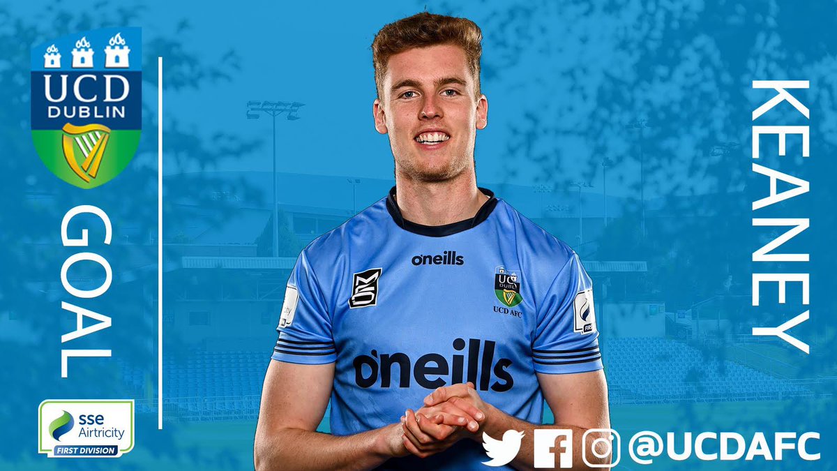 GOAL 73’ | Jack Keaney finds the top corner with a brilliant free kick from 25 yards! 🔵⚽️ #COYBIB UCD AFC 4 - 1 Cabinteely 📺 LOITV.ie 📘 ucdsoccer.com/airtricity-lea…