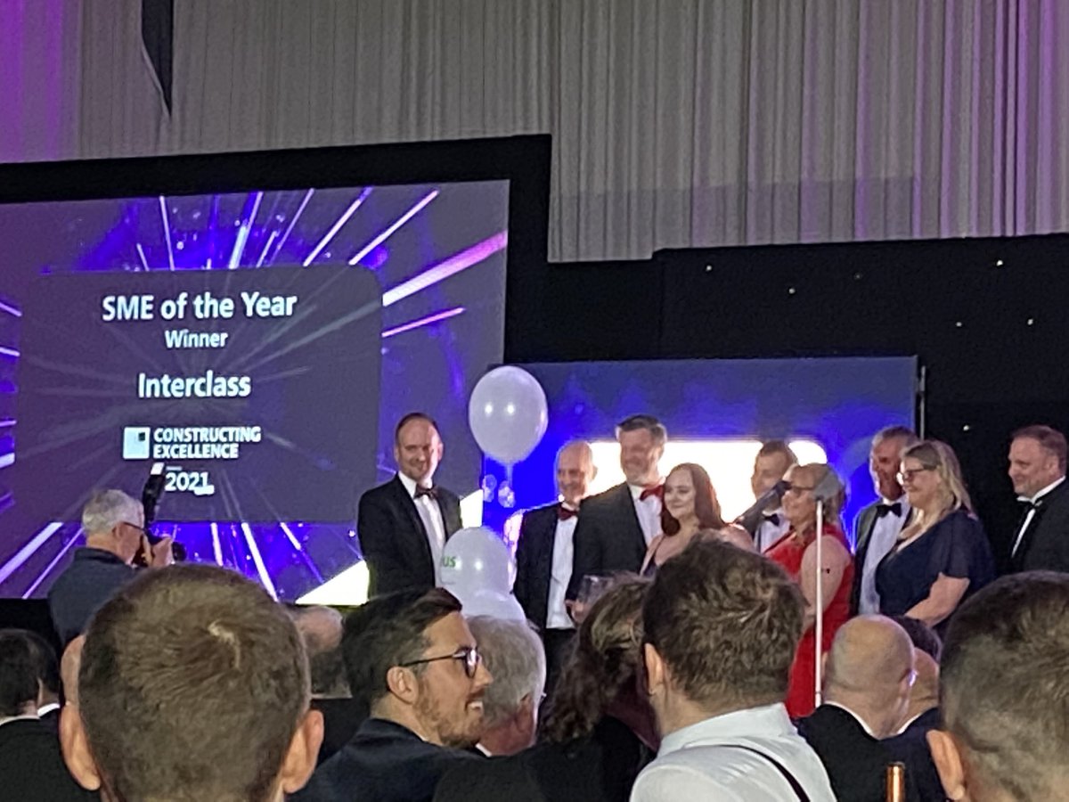 AstleyLand's tweet photo. @cemidlands massive well done to @InterclassGroup winning SME of the Year at #cewmawards21 https://t.co/gY47jRPi5V