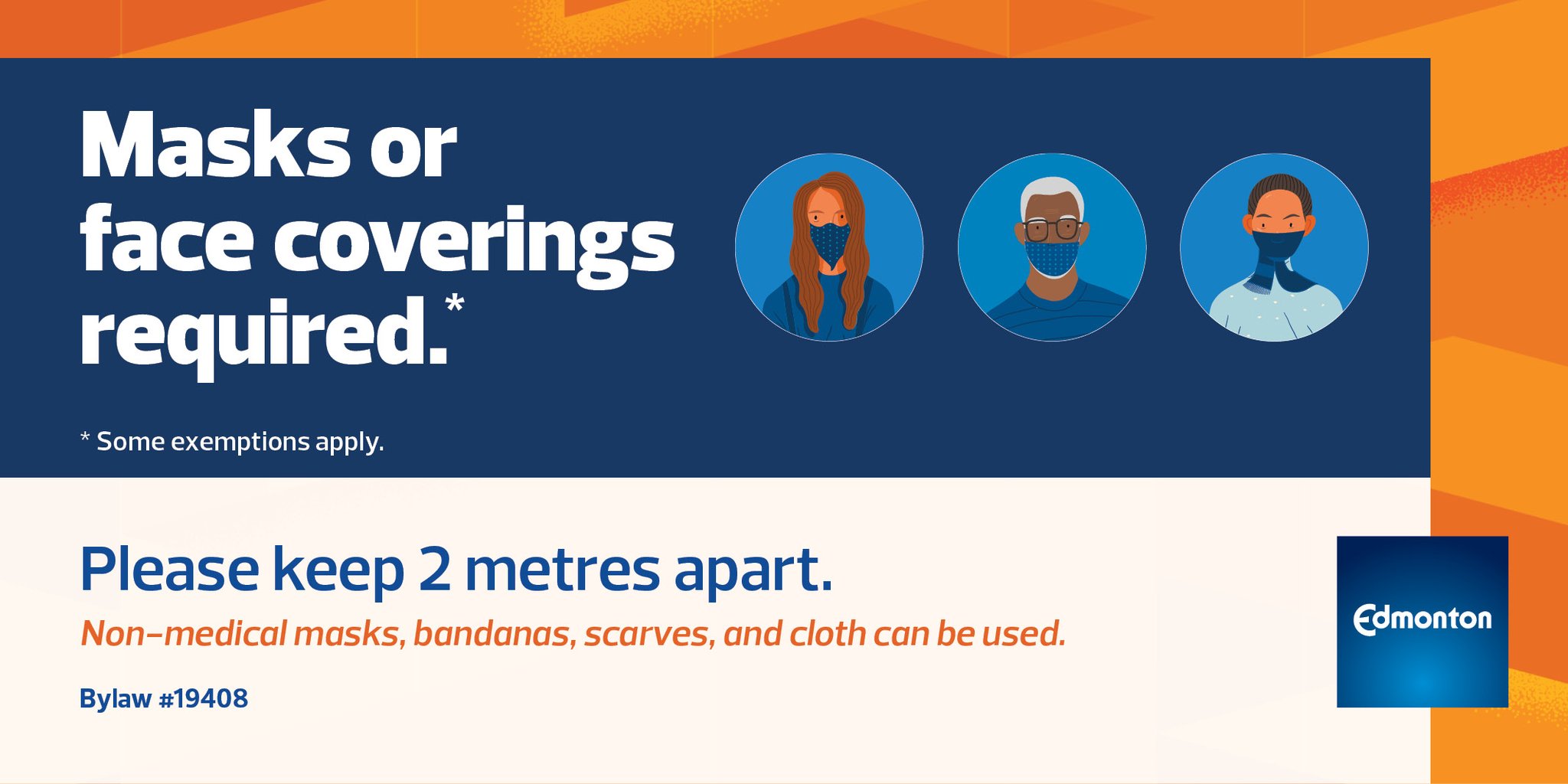 City of Edmonton on Twitter "Edmonton’s mask bylaw has been amended by